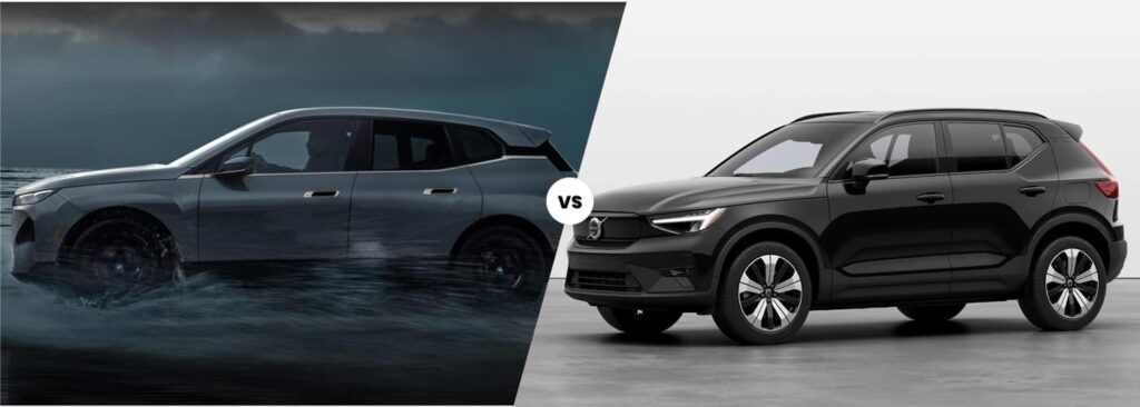 Volvo XC40 vs. BMW iX Technology and Comfort Comparison